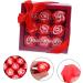 ABOOFAN 2 Boxes Soap Flower Artificial Soap Rose Essential Oil Gifts Birthday Gift Wedding Oil Rose Soap Bridal Gift Festival Soap Rose Bride Rose Box Roses Redx2pcs 14.5x14.5cmx2pcs - Buy Online on GoSupps.com
