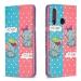 Miagon Wallet Folio Flip PU Leather Case for Huawei P30 Lite Creative Painted Design Full-Body Protective Cover Card Holder Kickstand Magnetic Elephant Huawei P30 Lite Elephant