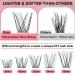 DIY Lash Extensions - 72 Pcs Wispy Eyelash Clusters | Soft Individual Lashes with Super Thin Band | Mixed Tray (Diamond D-8-16mix - Buy Online on GoSupps.com