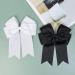 2 Pack 6 inch Bow Hair Clips Large Hair Bow Hair Barrette Clips for Women Girls Black Hair Bows(Black White) - Buy Online on GoSupps.com