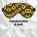 Buy SSIMOO Cute Sunflower Soft Sleep Eye Mask - Breathable Travel Eye Patch for Relaxation (Black) - International Shipping Available - Buy Online on GoSupps.com