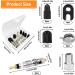 Buy Aobetak 15 Parts French Bicycle Valve Adapter Set - Sclaverand Valve Replacement Set with Insert Key Cap & Auto-Valve Adapter | International Shipping - Buy Online on GoSupps.com