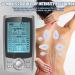 Delamiya Tens Device - Rechargeable Pain Relief EMS Device with 36 Programs 20 Intensity Levels & 8 Electrodes for Muscle Relaxation - Buy Internationally - Buy Online on GoSupps.com
