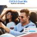 Conambo Bluetooth Headset 5.1 aptX HD | 16 Hrs Talktime Business Earpiece with Mic | Noise Cancelling Wireless Headphones - Buy Online on GoSupps.com