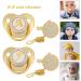 Romida Day & Night Baby Pacifier | Soft Nipple Dummy for Newborns | Prevents Tooth Misalignment | International Shipping Available - Buy Online on GoSupps.com