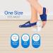 Sports Laboratory Bunion Corrector for Women and Men - Orthopedic Splints with Bunion Relief Guide - Day/Night Support - Adjustable Size (Blue) - Buy Online on GoSupps.com