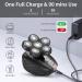 Upgrade 6D Electric Razor for Men 5 in 1 Bald Head Shavers for Men Electric Razors Waterproof Bald Head Shaver Cordless Electric Shavers Rotary Shavers Rechargeable Shavers for Men 6D Gray - Buy Online on GoSupps.com