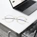 KaeoISFU Ultralight Metal Wire Model Reading Glasses - Vintage Blue Light Filter for Men & Women - Anti-Fatigue Computer Readers - Gold-25 2.0 Dioptria - Buy Online on GoSupps.com