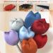 2 Pack Handmade Tulip-Shaped Massage Hammer | Relief for Back Shoulders Neck & Legs | Acupuncture Point Therapy for Fatigue - Random Color - Buy Online on GoSupps.com