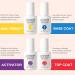 Buy Lavender Violets Dip Powder Liquid Set | Complete Nail Kit with Primer Activator Base & Top Coat - Perfect for International Shipping - Buy Online on GoSupps.com