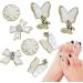 Butterflies for Nails | Gemstones for Nails Nail Charm Nail Butterflies Charm for Acrylic Nails DIY Craft Nail Art Accessories Dalian - Buy Online on GoSupps.com
