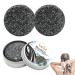 FOCUSUN Natural Gray Reverse Shampoo Bar - Black Shine Hair Soap Color Restoration and Darkening with Carboal