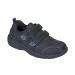 Orthofeet Men's Arch Support Sneakers with Two-Strap System Alamo 9.5 Wide Black