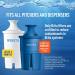 Brita Standard Water Filter Replacement - 3 Count, BPA Free for Pitchers & Dispensers - Buy Online on GoSupps.com