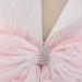 FYMNSI Baby Girl Baptism Christening Dress | Lace Floral Embroidery | Formal Party Birthday Pageant Wedding Outfit with Headband | 6-9 Months, Baby Pink - Buy Online on GoSupps.com
