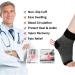 Compression Stockings for Men & Women - 2 Pairs Ankle Bandage & Plantar Fasciitis Socks - L-XL Black for Sports & Fitness - Buy Online on GoSupps.com