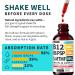 (2-Pack) Methylated B Complex Liquid Drops with Active L-Methylfolate - B12 Sublingual Drops, Vitamin B Complex - Vegan B 12 Vitamin 5000mcg, Non-GMO, Raspberry Flavor, No Sugar, 2 Fl oz, 80 Servings - Buy Online on GoSupps.com