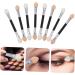 Baluue 40 Pcs Latex Eye Shadow Stick Eye Makeup Tool Eye Shadow Applicator Double Sided Eyeshadow Plastic 7.5cmx2pcs Assorted Colorx2pcs - Buy Online on GoSupps.com