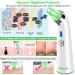 Pore Vacuum Blackhead Remover Cleanser | 5 Power Electric Extractor Tool for Women & Men | 4 Probes | Green - Buy Online on GoSupps.com