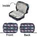Buy Pfrewn 7 Day Pill Organizer Case - Travel Pill Box in Violet Pink & Blue Sea Weed Cute Axolotl Design Portable Vitamin & Medicine Holder Pouch - Buy Online on GoSupps.com
