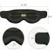 Rilextec 3D Contoured Sleep Mask for Women and Men - Adjustable Strap Blindfold for Sleeping and Travel - Buy Online on GoSupps.com