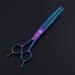 Professional 8 Twin Tail Chunker Shear for Pet Grooming - Thinning/Blending Scissors for Dogs & Cats - Buy Online on GoSupps.com
