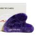 Rena Chris Gua Sha Stein 100% natural amethyst Gua Sha Stein to shape the jaw area and reduce the swelling Gua Sha Set Suitable for daily skin care routine (Amethyst) Violet