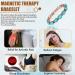 EnerCoppeX Copper Magnetic Bracelet for Women - Turquoise Jewelry with 3500 Gauss Magnet (COB-0173) - Buy Online on GoSupps.com