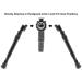 UTG Recon Flex M-LOK Bipod Matte Black - Cent. Height 8-11.8 | TL-BPDM02 - Buy Online on GoSupps.com