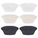PAFUWEI Heel Pads Inserts Grips Liner 3 Pairs Shoe Heel Grips Adjustable Size Heel Protectors Powerful Sticky Heel Cushion for Women Men Shoes That are Too Big Blister Prevention