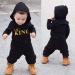 Boys Camo Letter T Pants Set Hoodie Outfit | Baby Boy Clothes | Birthday Outfit | Black 12-18 Months - Buy Online on GoSupps.com