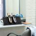 Noverlife 4-Slot Hair Clipper Holder for Barber Station | Tabletop Hair Trimmer Storage Rack | Electric Hair Clipper Stand Shelf | Metal Steel Beard Shaver Rack for Salon Hairstylist - Black - Buy Online on GoSupps.com