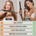 6 in 1 Curling Wand Set with Tourmaline Ceramic Technology and Accessories - Black - Buy Online on GoSupps.com
