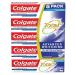 Colgate Total Advanced Whitening Toothpaste 6.4 oz 5-Pack | Vegan | Gluten Free | Responsibly Made | Sugar Free