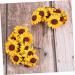 STOBAZA 2pcs 2 Sunflower Paper Wedding Bouquet Ramo De Flores Artificiales Fake DIY Ornament Box - Buy Online on GoSupps.com
