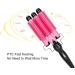 3 Barrel Hair Curling Iron Temperature Adjustable 25mm Hair Waver Curling Wand Fast Heating Hair Crimper Curling Wand for Curly Styling (-US) Pink-us - Buy Online on GoSupps.com
