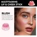 zwxqe Blush Stick for Cheeks Lightweight Lip & Cheek Multi Rod with Compact LongWearing Moisturizing Lipline Color Wife Mom Daughter Natural Look Enhancer - Buy Online on GoSupps.com