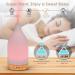 DreamHigh Aroma Diffuser 100ml - White Ultrasonic Essential Oil Diffuser with 7-Color LED Light Humidifier & Timer - International Shipping Available - Buy Online on GoSupps.com