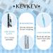 KevKev Eyelash Extension Kit 168Pcs Individual Lashes with Bond, Seal, Applicator & Remover - D-Mix (8-18mm) Cloudy - Buy Online on GoSupps.com