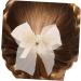 EXCEART Rite Rituals Prom Lace Hair Clip Cloth Hairpin Hair Accessories for Girls Hair Jewels for Women Bow Clips for Women Girls Bow Hairpin Grace Big Bow Headgear Hair Ring Child Bow Tie - Buy Online on GoSupps.com