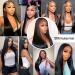 DUAUJUIU Straight Human Hair 5x5 HD Lace Closure Brazilian Hair Human Hair Closure for Black Women Natural Remy Hair Soft Swiss Lace Closure 12 Inch 12 Inch 5x5 Lace Closure Straight - Buy Online on GoSupps.com