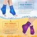 Ankle-Foot Ice Bag for Achilles Tendonitis & Plantar Fasciitis Gel Ice Packs for Heat & Cold Therapy (Pack of 2 Large) - Buy Online on GoSupps.com