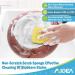 AIDEA Heavy Duty Scrub Sponge-24 Count | Cellulose Cleaning Sponges for Dishes, Pots, Pans | Non-Scratch Scrubbing | Pack of 1 - Buy Online on GoSupps.com