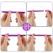 3-Piece Retractable Dual End Lip Brush & Concealer Brush Set - Gold, Purple, Bright Pink - Buy Online on GoSupps.com