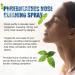 Nose Spray Soother Nasal Spray Nasal Spray for Sinus Protection Fast-Acting Nose Cleaning Spray Nasal Cleanser Mild Nose Spray Decongestant 89ml for Clean Nasal Cavity - Buy Online on GoSupps.com