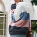 Warm and Cozy Women's Hooded Sweatshirt - Plush Soft Cotton Blend Long Sleeve Top in Black and Blue - Plus Size - Buy Online on GoSupps.com