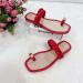 Summer Braided Flip Flops for Women - Fashionable Orthopedic Bunion Corrector Slippers | Casual Leather Ring Toe Beach Shoes - Size 6.5 Red - Buy Online on GoSupps.com