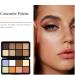  Siuwddee Contour Cream Palette Contour Makeup Palette | Facial Cosmetics Palette - 16-Color Palette for Face Contouring and Highlighting Long-Lasting Makeup - Buy Online on GoSupps.com
