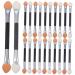 Outanaya 24pcs Eye Shadow Applicator Dual Ended Eyeshadow Brush Eshadow Sponge Applicator Makeup Applicator 7cm Colorful