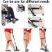 Kangwell Multi-Loop Leg Lifter Strap - Washable & Rigid Handle - Walking Aid for Stroke, Paralysis, and Hemiplegia (2PC) - Buy Online on GoSupps.com